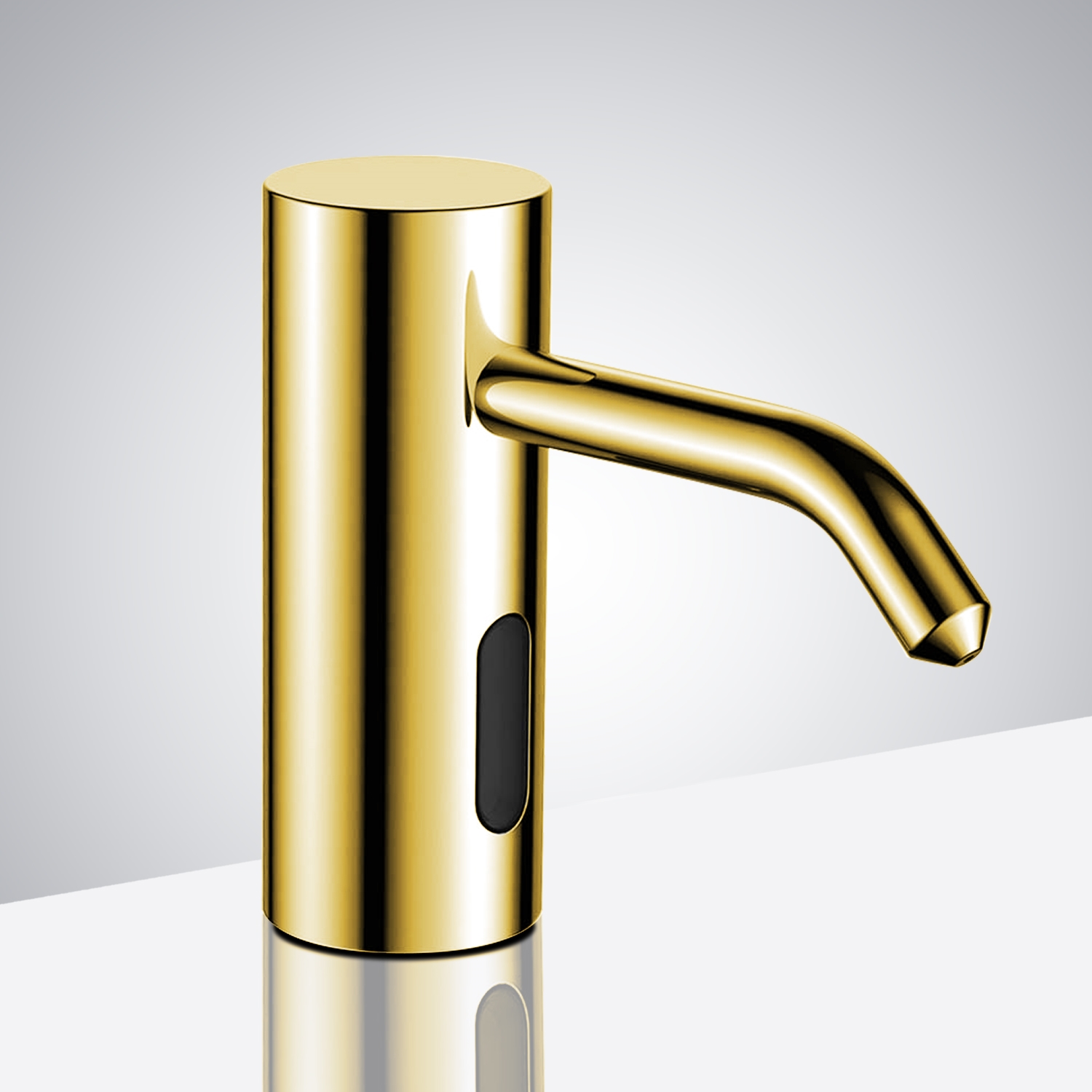Lenox Commercial Deck Mount Motion Sensor Soap Dispenser In Polished Gold Finish